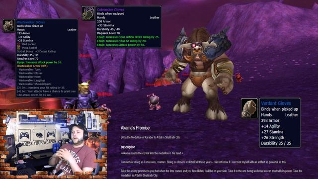 WoW Classic TBC - Feral TANK Pre Raid BIS смотреть онлайн