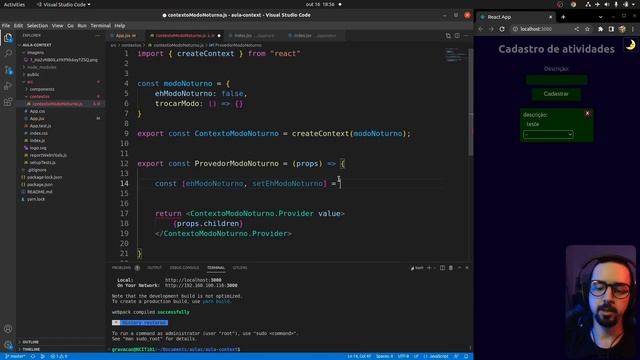 Curso React Hooks - useContext - Aula #6 смотреть онлайн