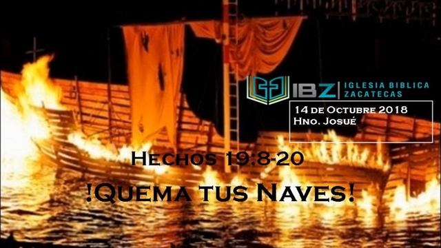 Hechos 19:8-20 !Quema Tus Naves! смотреть онлайн