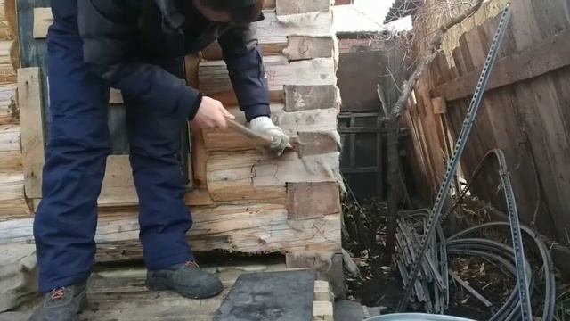 Конопатка сруба смотреть онлайн