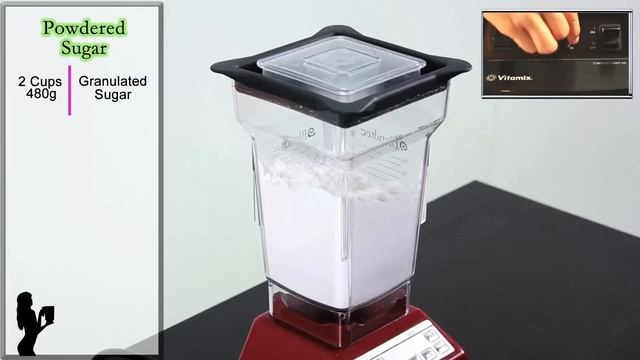 GRINDING Fresh Powdered Sugar with a Vitamix or Blendtec commercial blender смотреть онлайн
