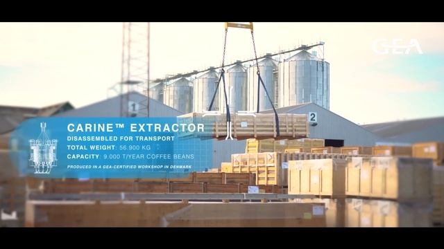 Delivery of an instant coffee line from GEA смотреть онлайн