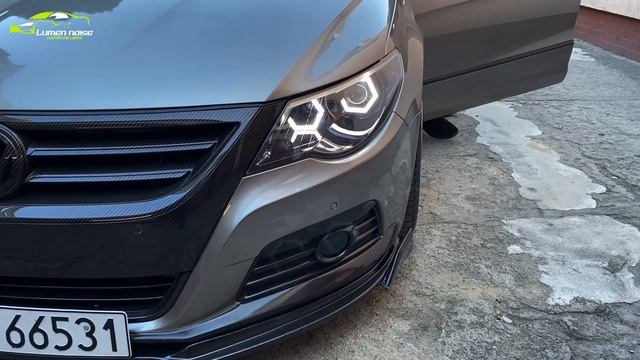 PASSAT CC CUSTOM HEADLIGHTS смотреть онлайн