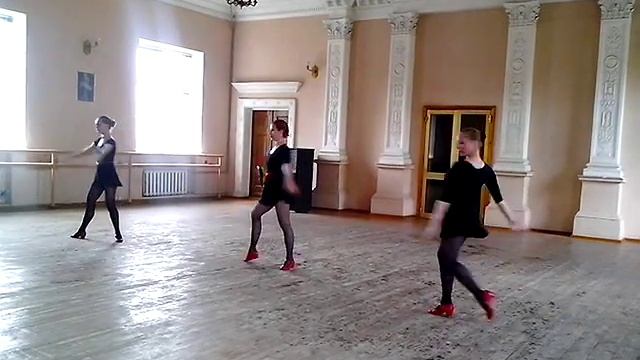Урок народного танца - Испанский танец смотреть онлайн