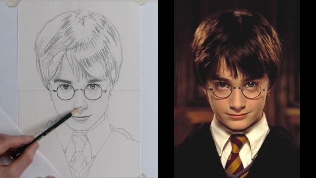 How to Draw Harry Potter in Year 1 at Hogwarts смотреть онлайн