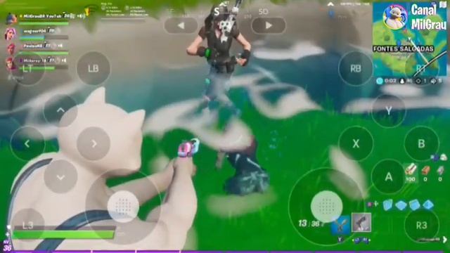 MITAGENS E ALGUNS CLIPES EM OFF - Fortnite GeForce Now Android смотреть онлайн