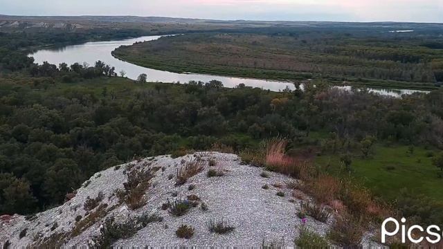 Волгоградская область.Природный парк ДОНСКОЙ.Меловые горы. смотреть онлайн