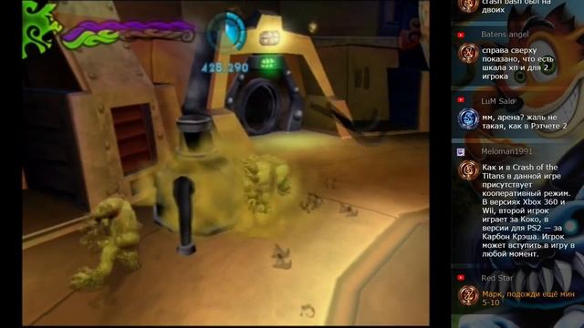Crash of the Titans (Крэш: Битва Титанов) (PS2) - 2 часть прохождения игры смотреть онлайн