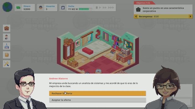 STARTUP PANIC - Construye Tu Propia Compañía Tecnológica - Gameplay en Español смотреть онлайн