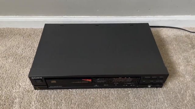Sony CDP-390 Single Compact Disc CD Player смотреть онлайн