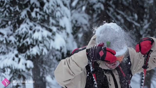 СКОРОСТНОЙ СПУСК С ГОРЫ НА ЛЫЖАХ ★ Sammy Carlson ★ Фрирайд и трюки на горных лыжах смотреть онлайн