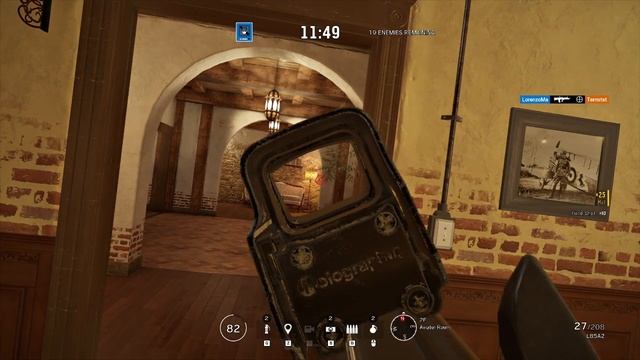 R6 Lone Wolf Terrorist Hunt: Villa (Elimination, Realistic) смотреть онлайн