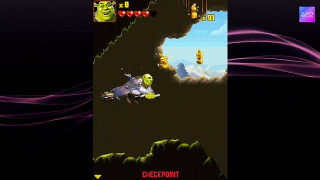 Shrek & Donkey menaiki sapu terbang | Shrek Forever After | Java Game Part - 5 смотреть онлайн