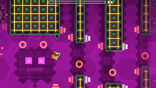 Geometry Dash - 7 часть - дошёл до последнего уровня смотреть онлайн