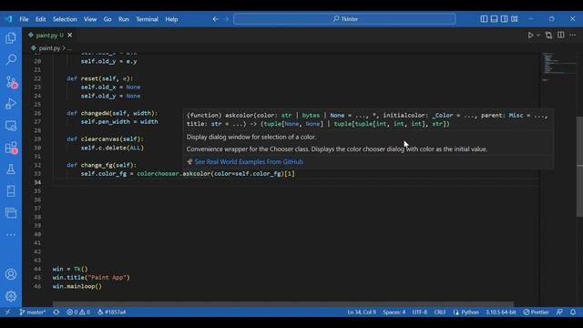 How to Build A Paint App With TKinter and Python смотреть онлайн