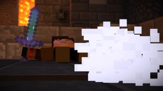 ПАУЧОК И ЕГО ПОПА - Minecraft: Story Mode [Эпизод 5] #1 смотреть онлайн