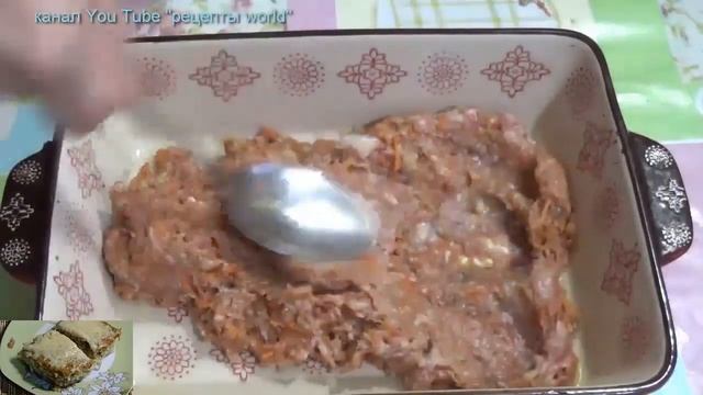 Пирог из мясного фарша и картошки смотреть онлайн