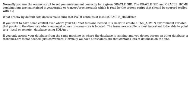 Oracle 11g r2 standard edition installation - set environment variable PATH and create tnsnames.ora смотреть онлайн