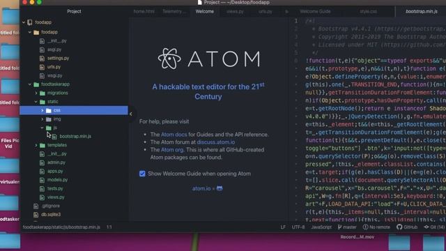 How to Download Bootstrap4 on mac in Hindi | Part 7 | Learn Python and Django with Real Project смотреть онлайн