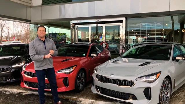 2018 Kia Stinger GT Ghost Grey смотреть онлайн