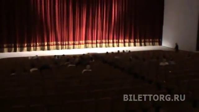 Театр Росс. Армии схема зала амфитеатр обзор зала смотреть онлайн