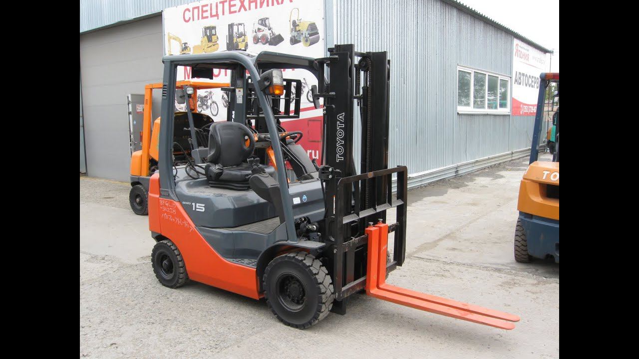 F0399 TOYOTA 8FGL15 смотреть онлайн