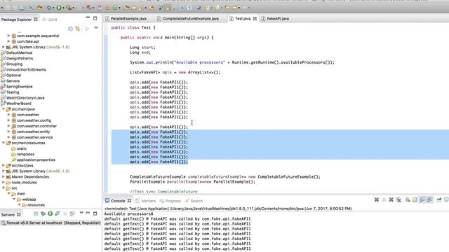Enhance CompletableFuture performance using Custom Executor in Java8 смотреть онлайн