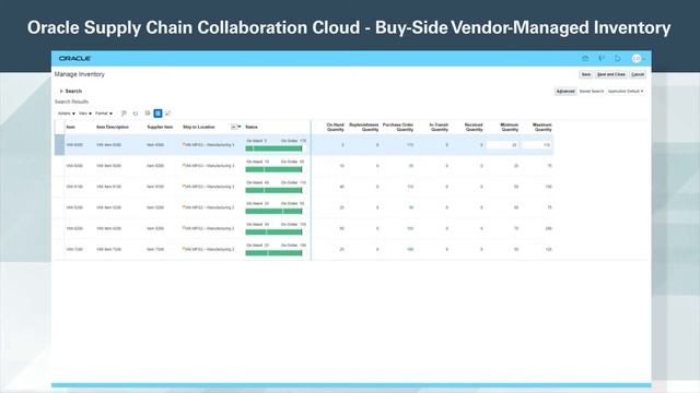 Oracle Supply Chain Collaboration Cloud - Buy-Side Vendor-Managed Inventory смотреть онлайн
