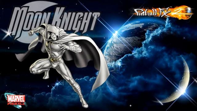 PFX2 Backglass Moon Knight Pinball FX 2 смотреть онлайн
