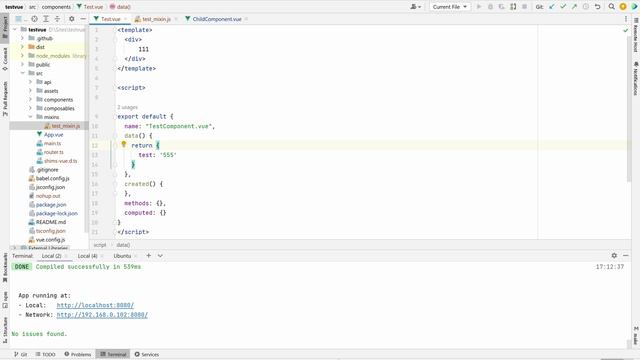 Знакомство с примесями (mixins) во Vue смотреть онлайн