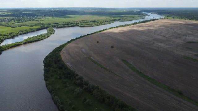 Река Ока - реконструкция старого Каширского моста смотреть онлайн