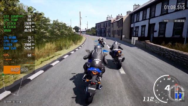 Ride 4 - GTX 1660 Super + i5 8500 - 1080p/1440p/4K - Gameplay Benchmark смотреть онлайн