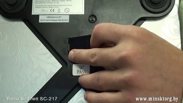 Весы Scarlett SC 217