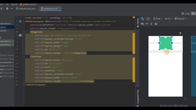 Gridview App with Api Data Retrofit | Json data | Beginners | Hindi смотреть онлайн
