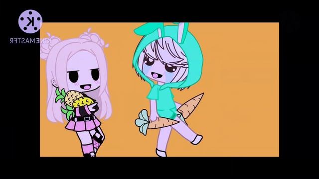 ||Чудо-чай песня про морковь и квинка с ананасом|| (meme) Gacha club-гача клуб смотреть онлайн
