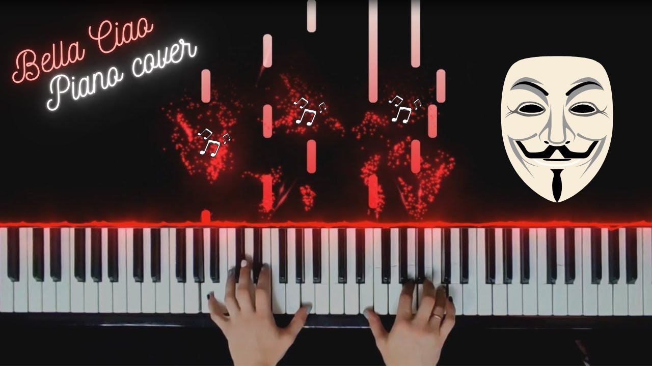 Bella Ciao - Бумажный дом | Piano Cover Tutorial смотреть онлайн