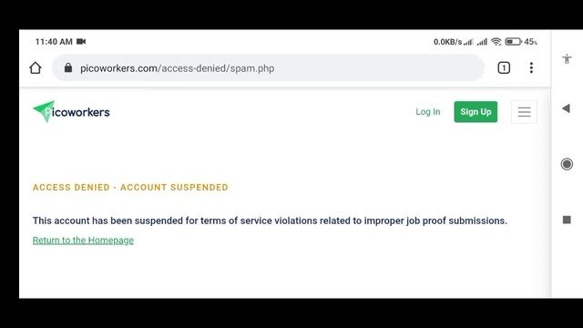 Access denied | Account Suspended | Picoworkers Helpline | Picoworkers Withdrawal смотреть онлайн