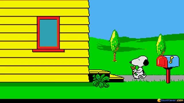Snoopy & Peanuts gameplay (PC Game, 1989) смотреть онлайн