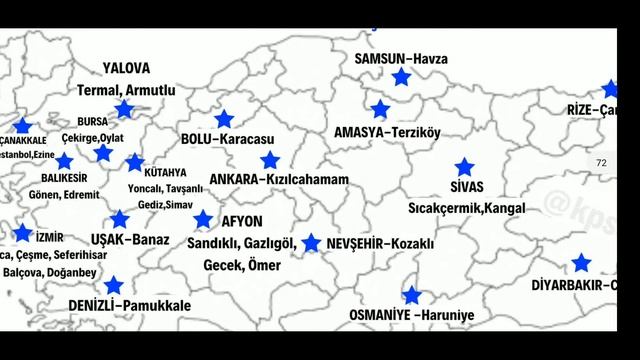 HARİTALARLA COĞRAFYA TEKRARI 15 | TURİZM KORİDORLARI, BÖLGELERİ | KAYAK MERKEZLERİ VE KAPLICALAR смотреть онлайн