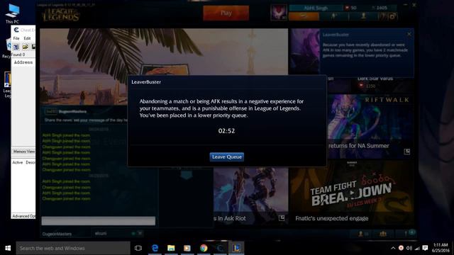 League of legends Bypass 4+ Mins in Leave Buster 2016 смотреть онлайн