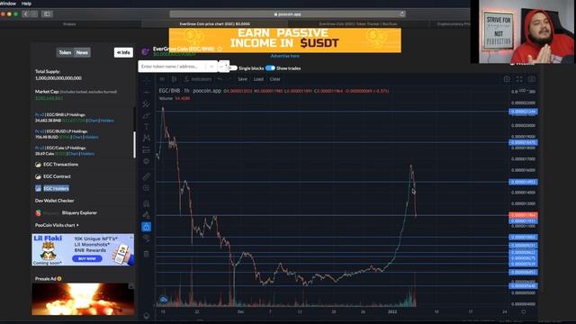 EVERGROW COIN IS AT A SUPPORT LEVEL! DON'T PANIC! смотреть онлайн