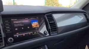 Шкода Кодиак, свап штатной акустики