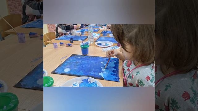 ?Рисуем красивую картину ?? смотреть онлайн