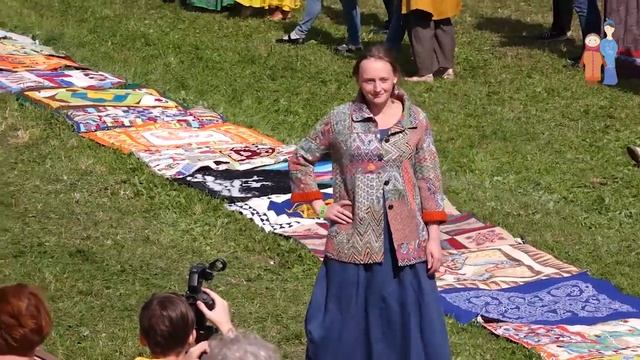 День 5. Суздаль. Лоскутное поле, показ мод, валяный пэчворк смотреть онлайн