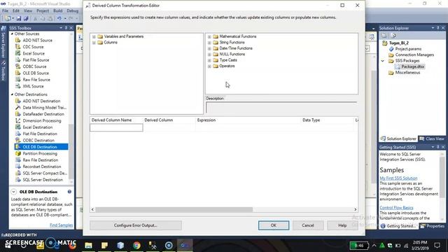 Cara menggunakan fungsi SORT, dan Derived Coloum di SQL Data tools смотреть онлайн