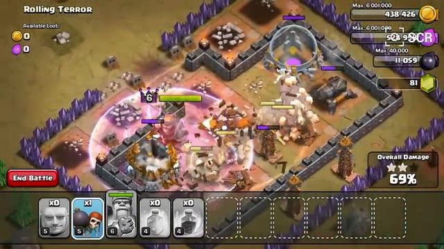 Clash of clans: How to beat rolling terror. смотреть онлайн