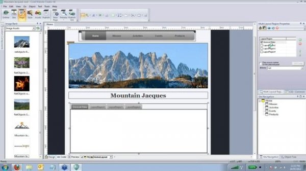 CorelDRAW Video Tour | Introduction to Corel® Website Creator™ X6