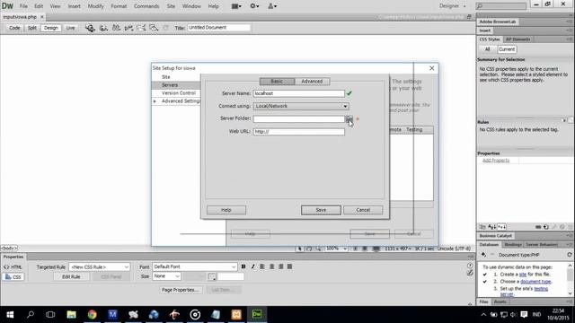 INPUT DATA PHP DENGAN ADOBE DREAMWEAVER CS6 TUTORIAL смотреть онлайн