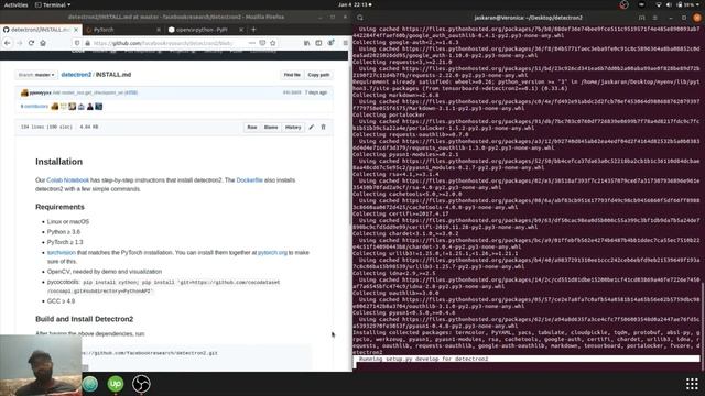 Installing Facebook AI Detectron 2 ob ubuntu Step by Step. How facebook does object detection смотреть онлайн
