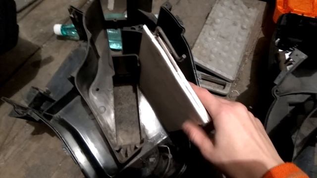 Печка 2109 в разборе. Почему не дует теплым воздухом. смотреть онлайн